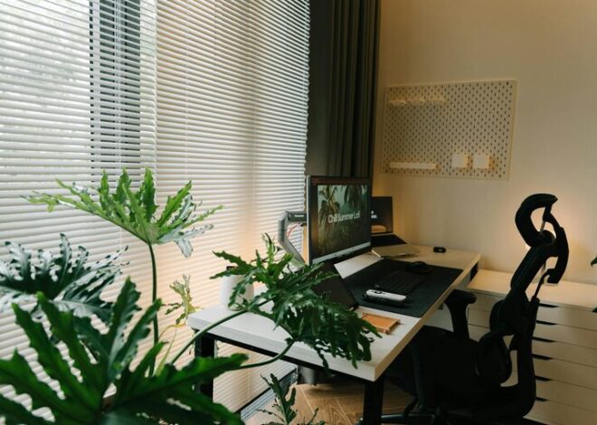 Tips for Creating a Relaxing and Productive Home Workspace